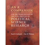 R Companion for the Third Edition of The Fundamentals of Political Science Research