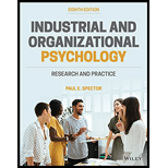 Industrial And Organizational Psychology: Research And Practice