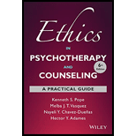 Ethics In Psychotherapy And Counseling