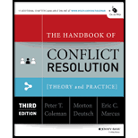 Handbook Of Conflict Resolution