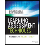 Learning Assessment Techniques