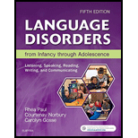 Language Disorders: From Infancy...