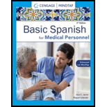 Spanish for Medical Personnel - MindTap