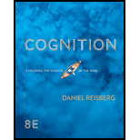 Cognition: Exploring the Science of the Mind - Access