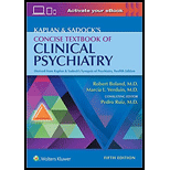 Kaplan & Sadock's Concise Textbook of Clinical Psychiatry - With Access