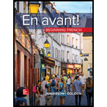 En avant! Beginning French (Looseleaf) - With Connect