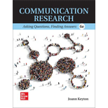 Communication Research: Asking Questions, Finding Answers