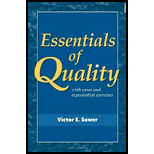 Essentials Of Quality With Cases And Exper...