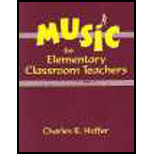 Music For Elementary Classroom Teachers