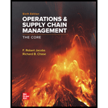 Operations And Supply Chain Management : Core