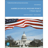 American Social Welfare Policy: A Pluralist Approach
