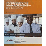 Foodservice Management by Design