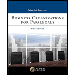 Business Organizations for Paralegals