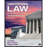 Constitutional Law for a Changing America: Institutional Powers and Constraints