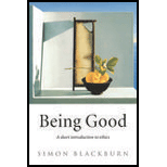 Being Good: Short Intro. To Ethics