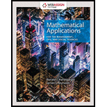 Mathematical Applications for the Management, Life, and Social Sciences - Access