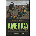 America: Narrative History, Volume 2 | Chesapeake College Official ...