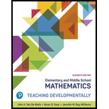 Elementary And Middle School Mathematics (Pearson+)