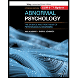 Abnormal Psychology, Dsm-5-tr Update