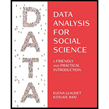 Data Analysis for Social Science