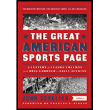 The Great American Sports Page: A Century Of Classic Columns From Ring