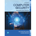 Computer Security Principles and Practice