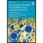 Engaging Theories in Interpersonal Communication
