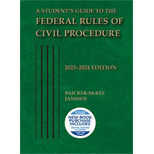 Student's Guide to the Federal Rules of Civil Procedure - With Access