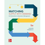 Matching Supply With Demand