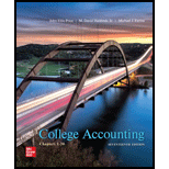 College Accounting, Chapters 1-30 (Looseleaf) - With Access