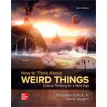 How to Think About Weird Things: Critical Thinking for a New Age