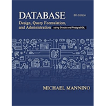 Database Design: Design, Query, Formulation, and Administration Using Oracle and PostgreSQL