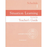Situation Learning - Schedule I - Teaching Guide