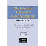 Unwritten Laws of Engineering