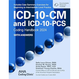 ICD-10-CM and ICD-10-PCS Coding Handbook - 2024 with Answers