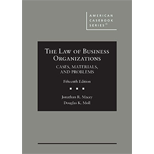 Law of Business Organizations, Cases, Materials, and Problems - With Access