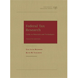 Federal Tax Research