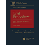 Civil Procedures - 2024 Supplement