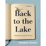 Back to the Lake: A Reader and Guide for Writers - With Access