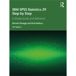 IBM SPSS Statistics 29 Step by Step