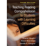 Teaching Reading Comprehension to Students with Learning Difficulties