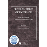 Federal Rules of Evidence, 2024-2025 - Package