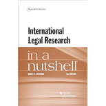 International Legal Research in a Nutshell