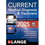 Current Medical Diagnosis and Treatment, 2025