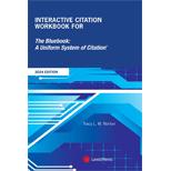 Interactive Citation Workbook for The Bluebook: A Uniform System of Citation