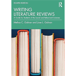 Writing Literature Reviews