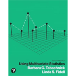 Using Multivariate Statistics (Pearson+)