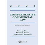Comprehensive Commercial Law: 2024 Statutory Supplement