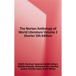 Norton Anthology of World Literature, Shorter, Volume 2 - Text Only