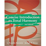 Concise Introduction to Tonal Harmony (Hardback) - Text Only